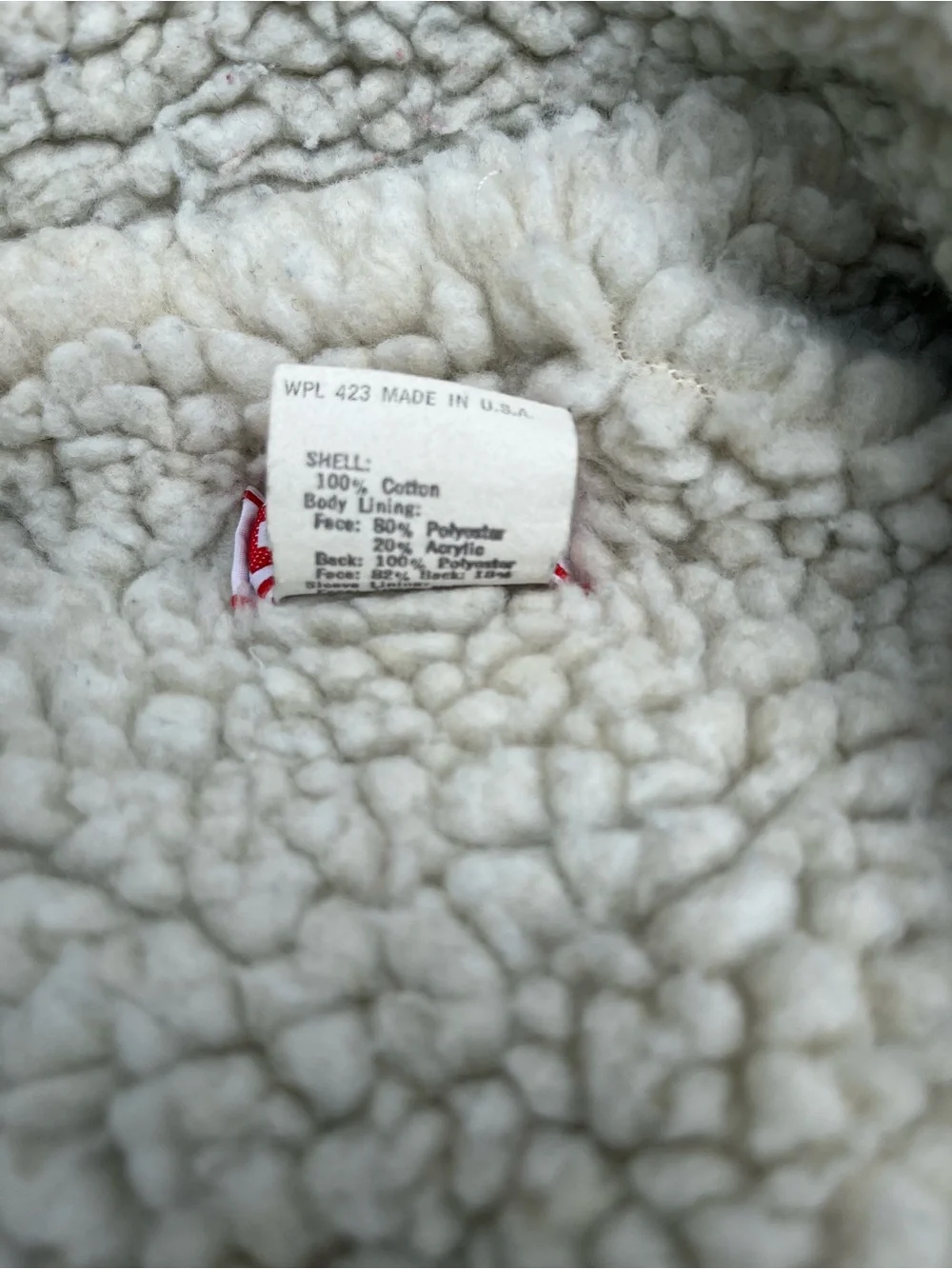 Vintage 70’s Levi's Blue Denim Jacket with White Sherpa Lining